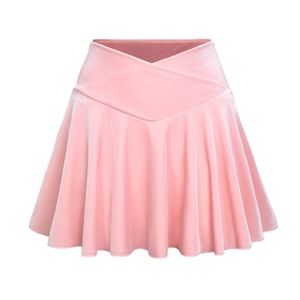 Halara High Waisted Crossover Flare Skirt